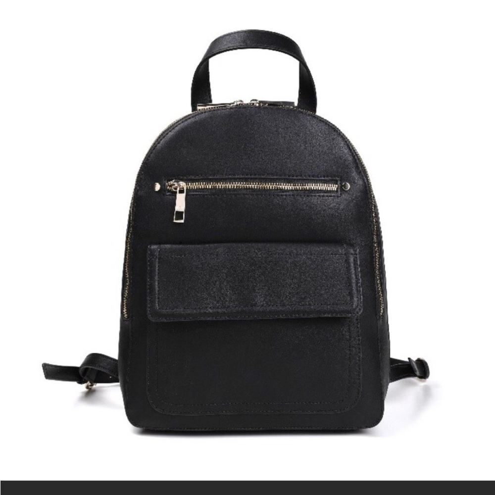 GAP Vegan Leather Backpack with Gold Hardware